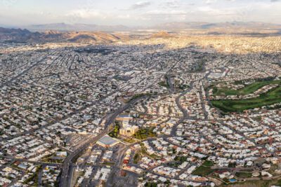 contenedores de basura chihuahua vista panoramica de ciudad