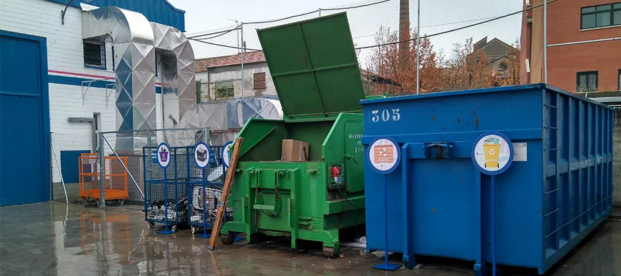 contenedores de basura industrial Contenedor de Residuos Reciclables Industriales