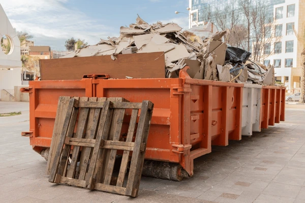 contenedores de basura industrial Contenedor de Residuos de Madera