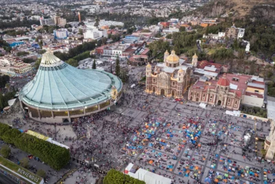 recoleccion basura guadalupe vista basilica NTRA. SRA. Guadalupe