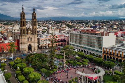 recoleccion basura tepic vista de ciudad panoramica